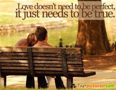 love doesn't need to be
